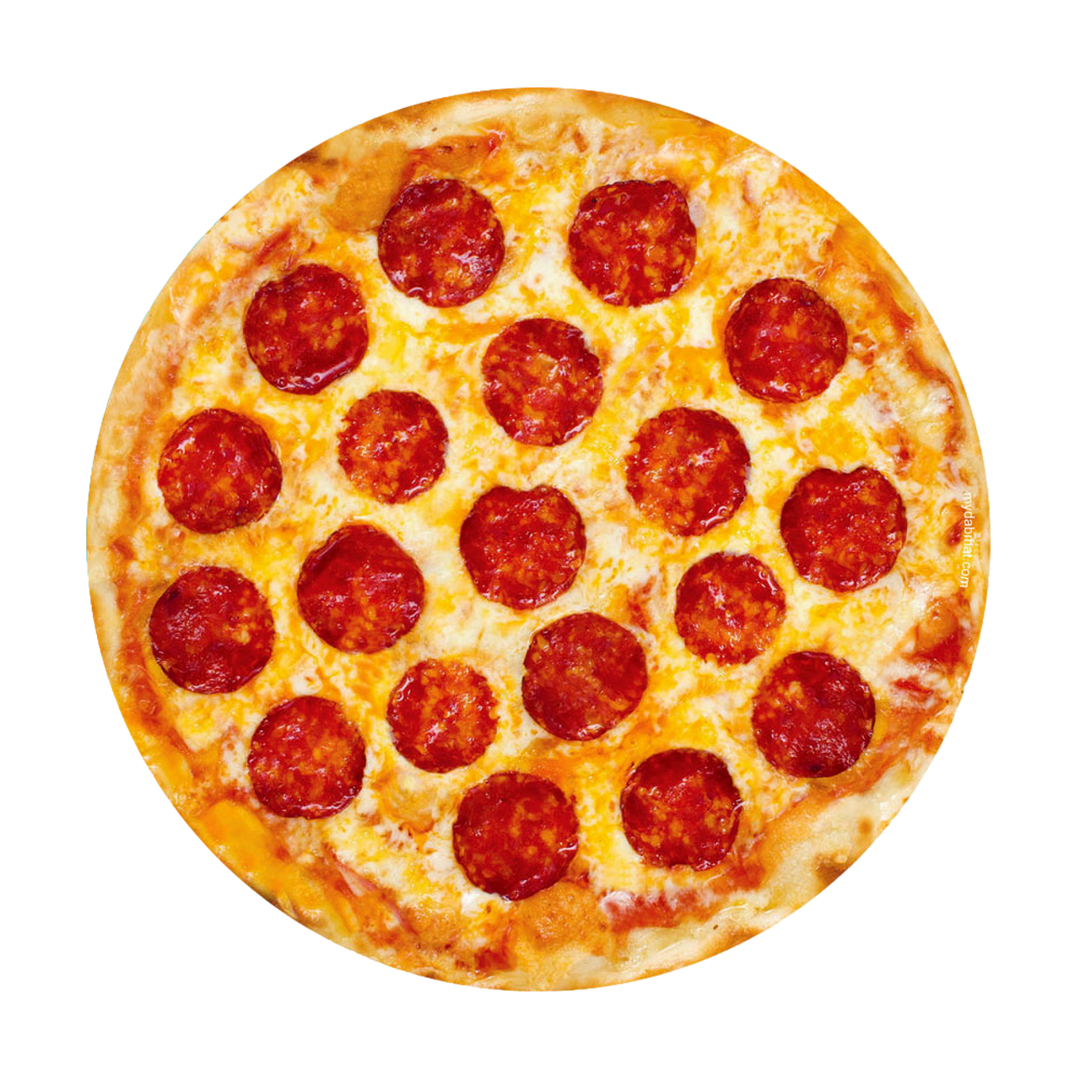 Pepperoni Pizza Dab Mat