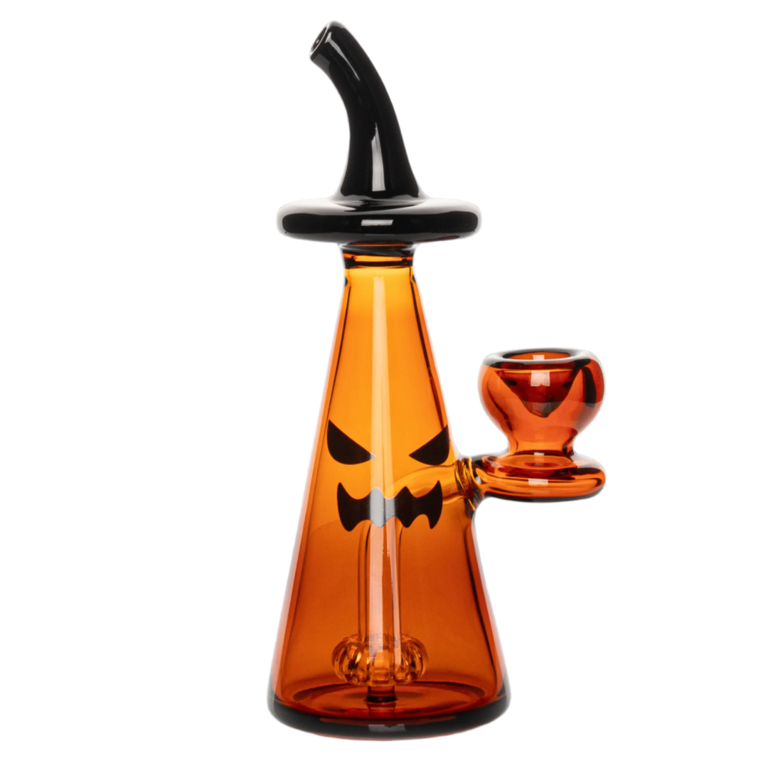 Red Eye Glass 6.5" Halloween Jack Bubbler