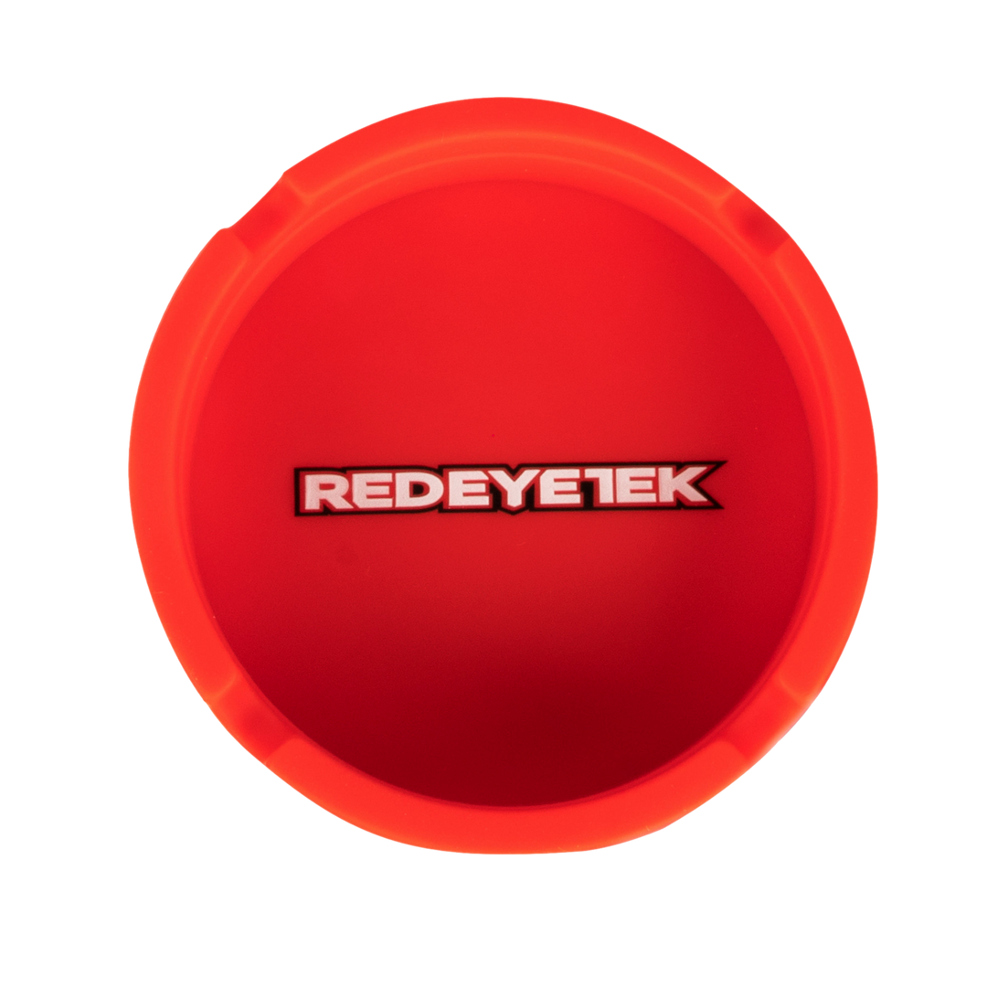 Red Eye Tek Silicone Ashtray Red