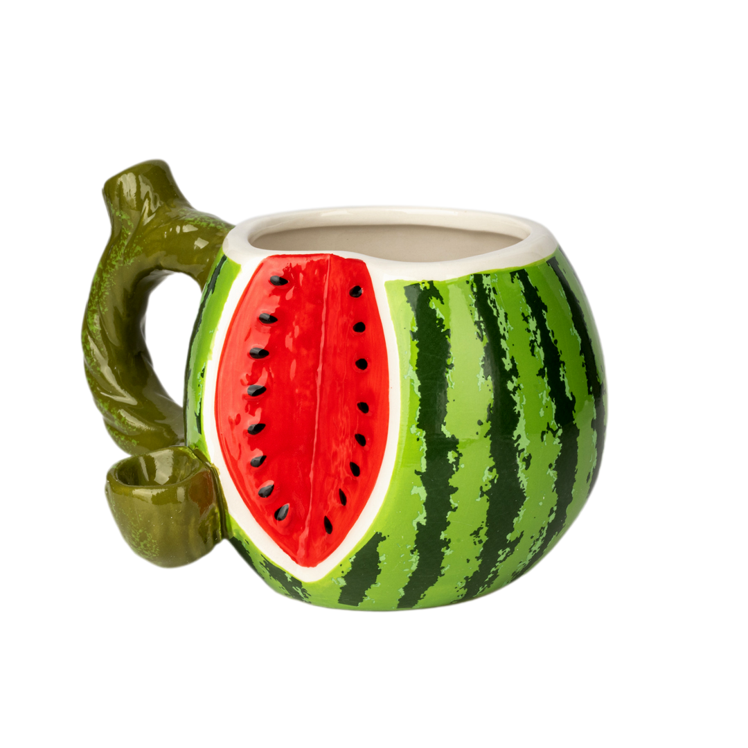 Watermelon Mug Weed Pipe