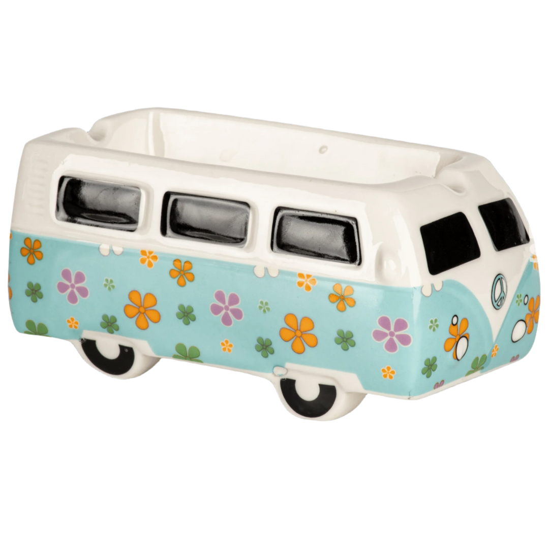 Blue Vintage Bus Ashtray - Canadian Vaporizers
