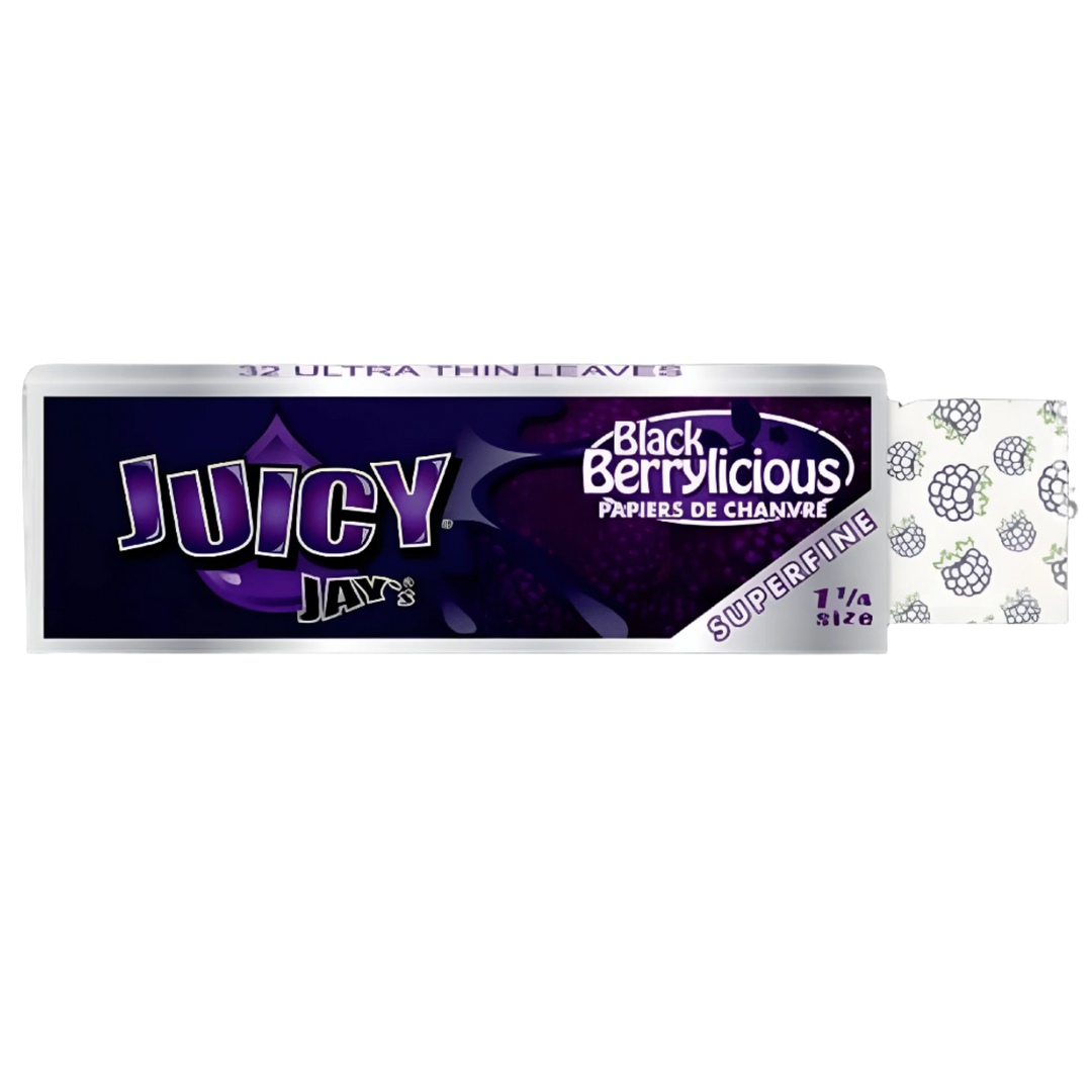 Juicy Jay's 1¼ Rolling Papers (Display of 24) - Canadian Vaporizers