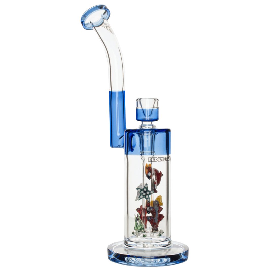 Red Eye Glass 10" Sealife Bubbler - Canadian Vaporizers