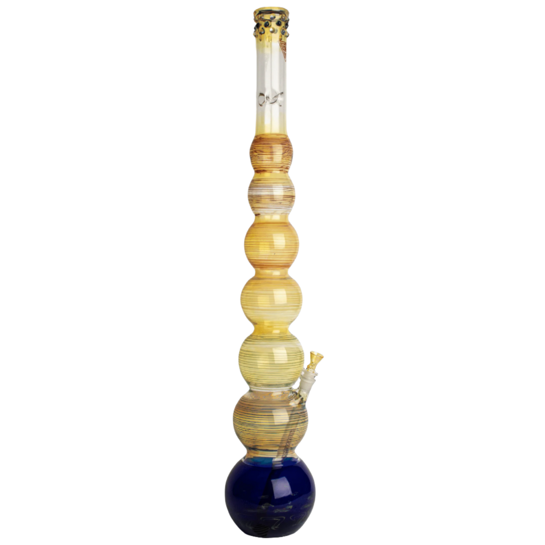 Red Eye Glass 32" Bubblicious Bubble Base Water Pipe (Limited Edition) - Canadian Vaporizers