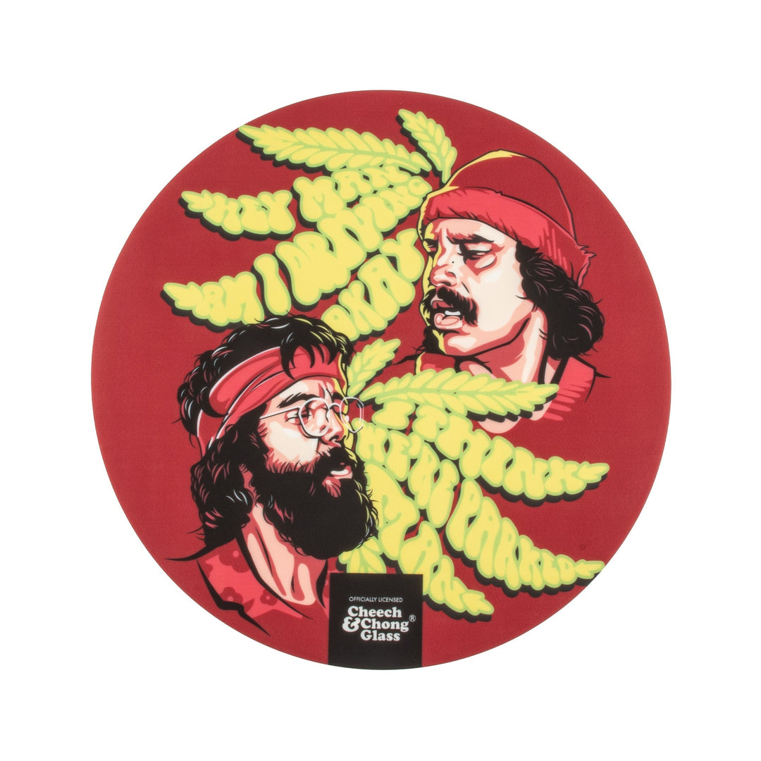 Cheech And Chong 7.8" Parked Dab Mat