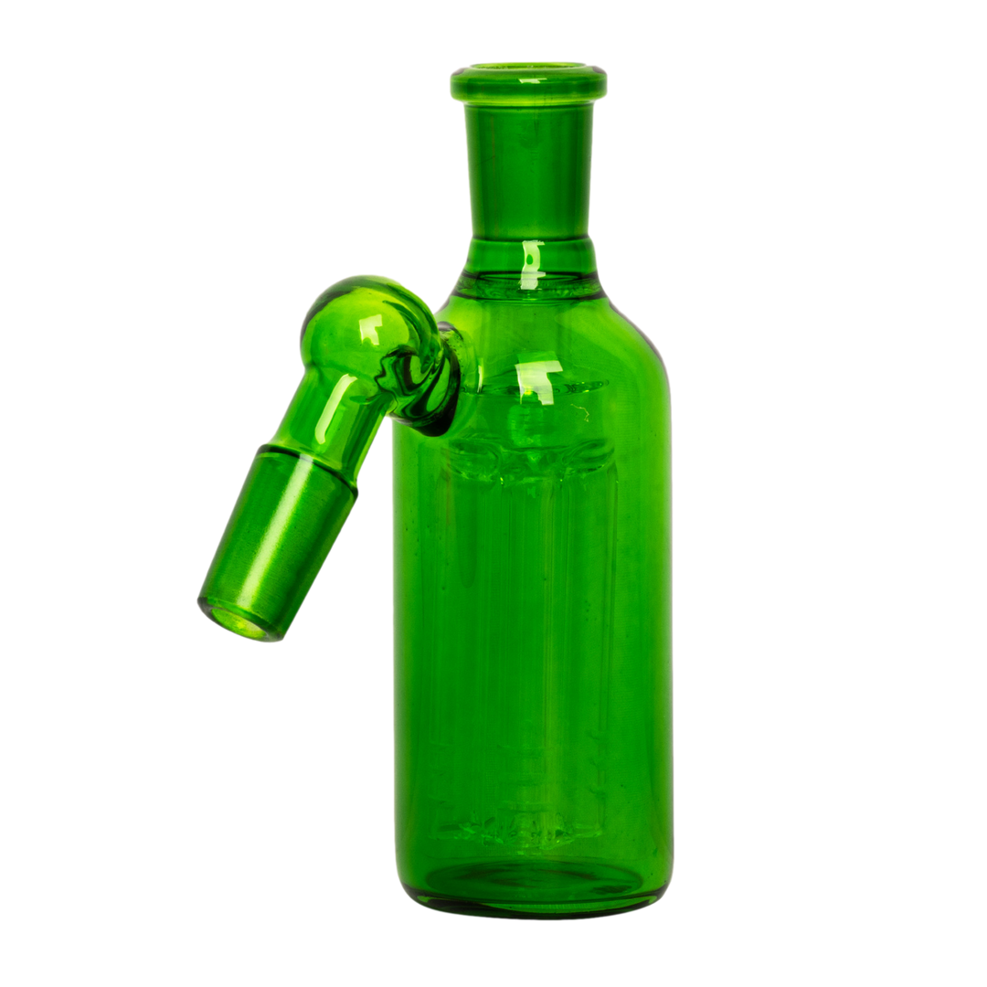14mm 45 Degree Day Glow Ash Catcher W/4-Arm Tree Perc