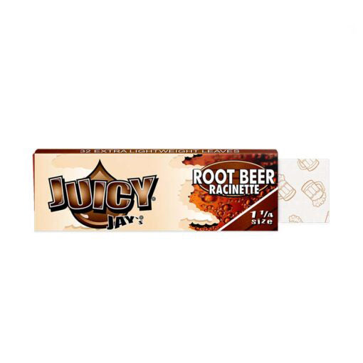 Juicy Jay 1¼ Root Beer Rolling Papers (Display of 24)