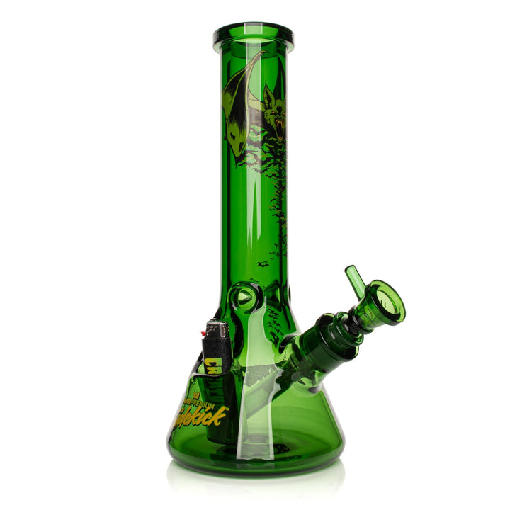 Gear Premium 12 Inch 7mm Thick Bats Sidekick Bong (Limited Edition of 420)