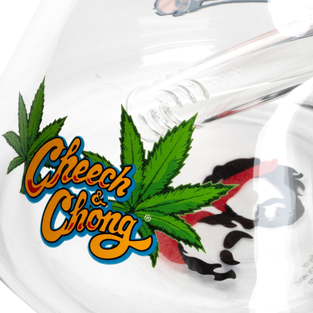 Cheech And Chong 10" Pop Art Beaker Base Bong