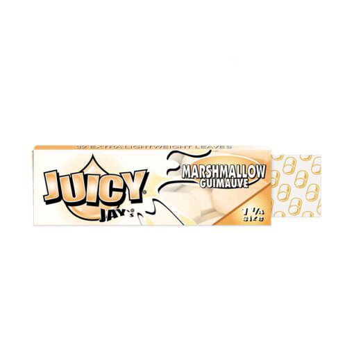 Juicy Jay 1¼ Marshmallow Rolling Papers (Display of 24)