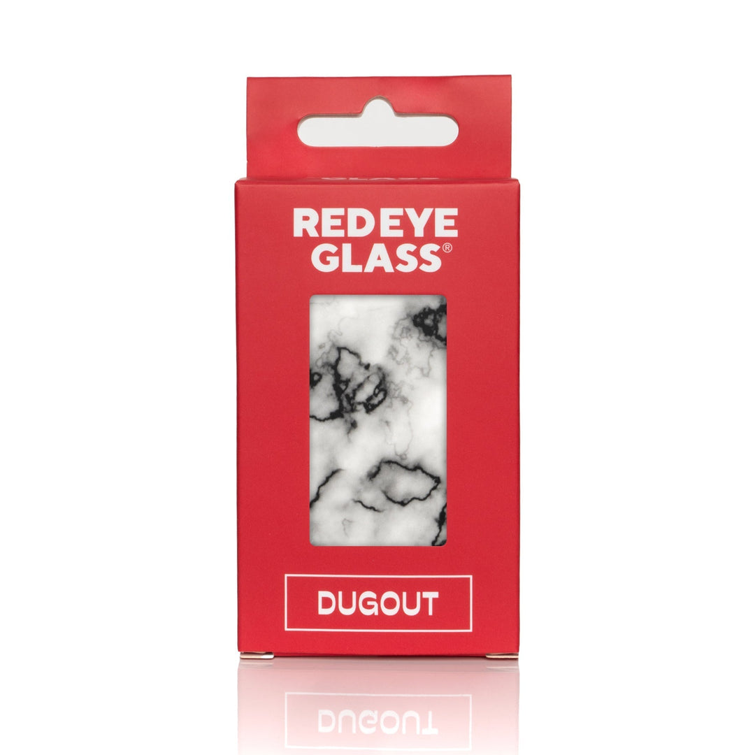 Red Eye Glass Marble Dugout