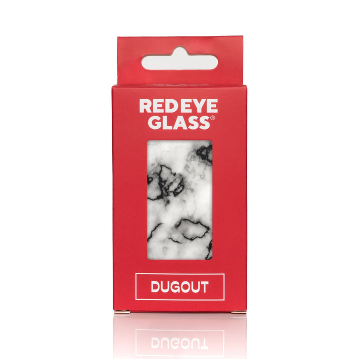 Red Eye Glass Marble Dugout