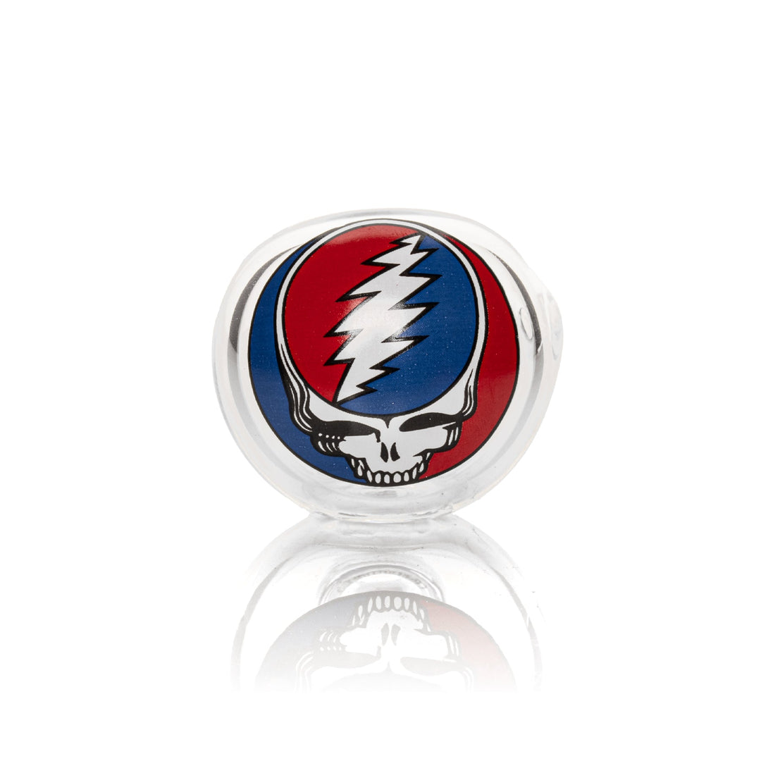 Grateful Dead 4.5" Steal Your Face Spoon Hand Pipe in Collectible Tin