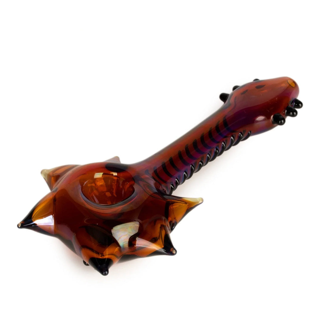 Red Eye Glass 6" Guitar Hand Pipe