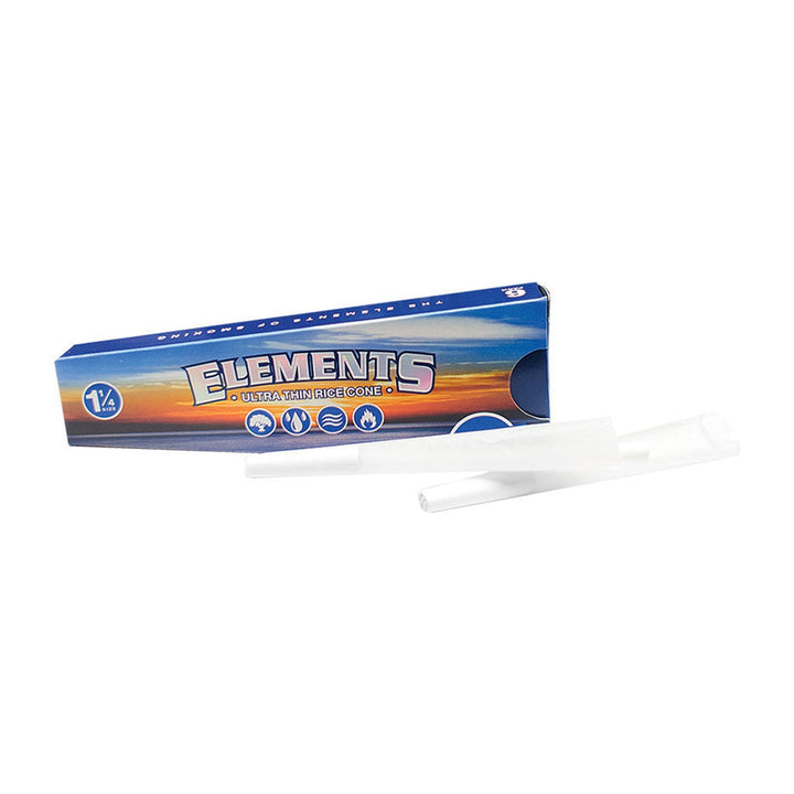 Elements 1¼ Ultra Thin Cones (Display of 30)