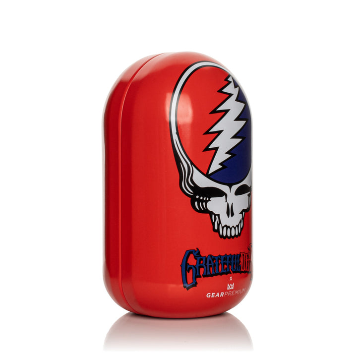 Grateful Dead 4.5" Steal Your Face Spoon Hand Pipe in Collectible Tin