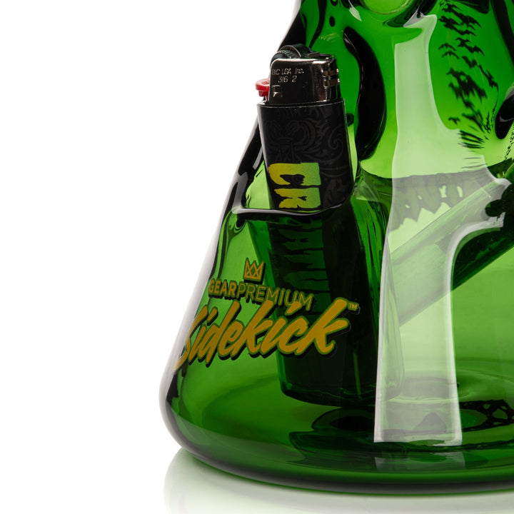 Gear Premium 12 Inch 7mm Thick Bats Sidekick Bong (Limited Edition of 420)