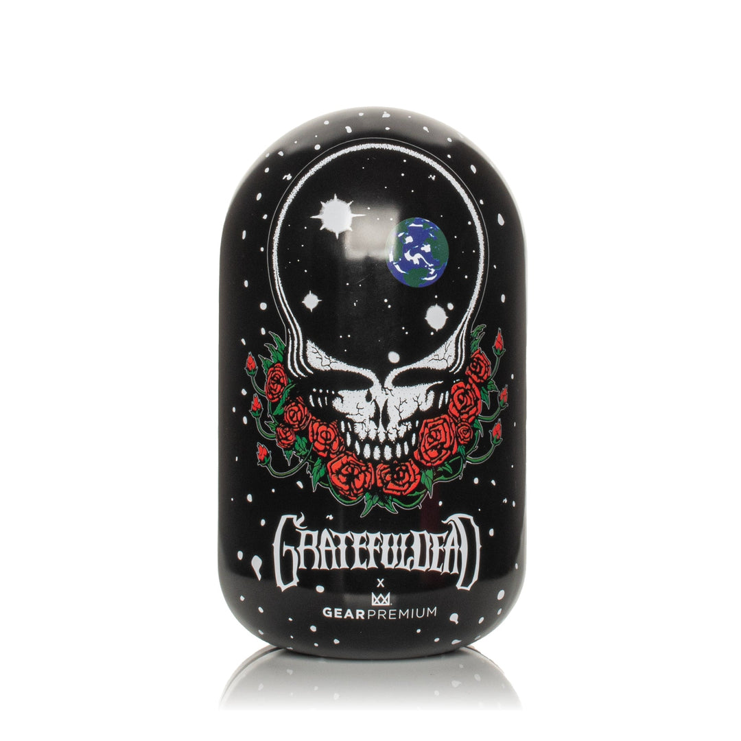 Grateful Dead 5.5" Space Your Face Sherlock Hand Pipe in Collectible Tin