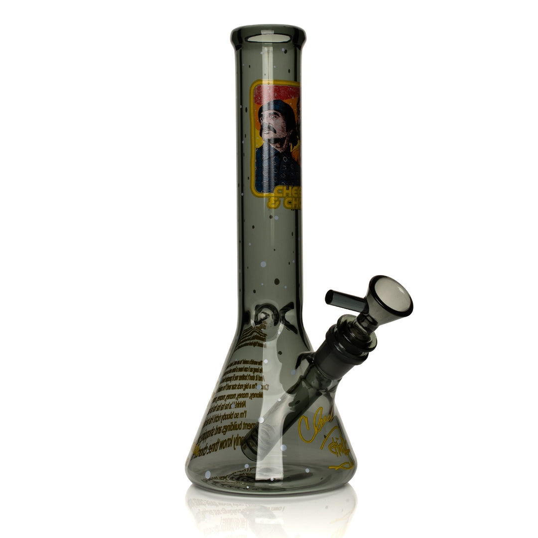 Cheech And Chong 10 Inch Stoners In Space Beaker Base Bong