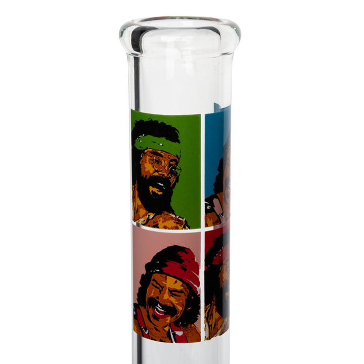 Cheech And Chong 10" Pop Art Beaker Base Bong