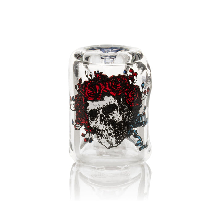 Grateful Dead 5.5" Bertha Sherlock Hand Pipe in Collectible Tin