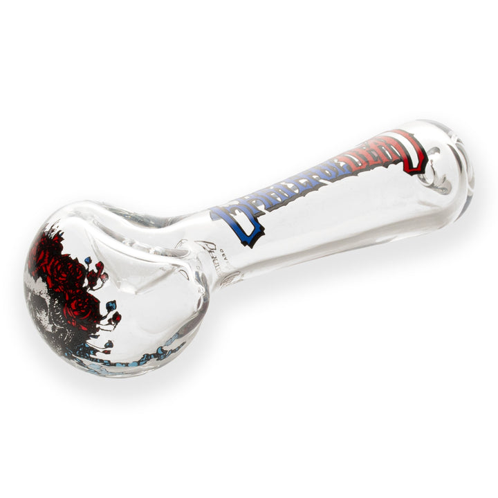 Grateful Dead 4.5" Bertha Spoon Hand Pipe in Collectible Tin