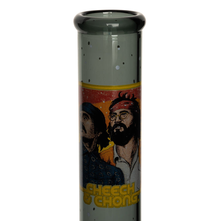 Cheech And Chong 10 Inch Stoners In Space Beaker Base Bong