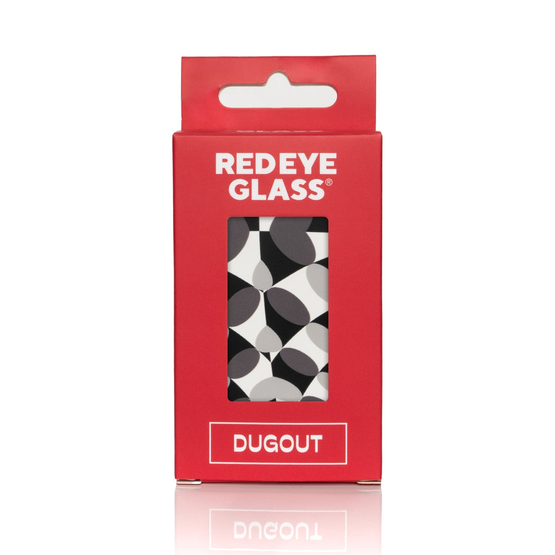 Red Eye Glass Fibonacci Dugout