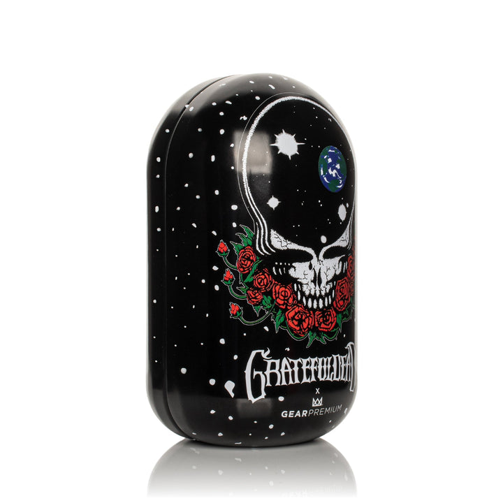 Grateful Dead 5.5" Space Your Face Sherlock Hand Pipe in Collectible Tin
