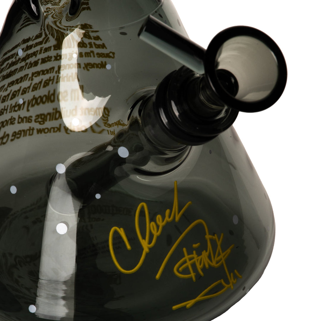 Cheech And Chong 10 Inch Stoners In Space Beaker Base Bong