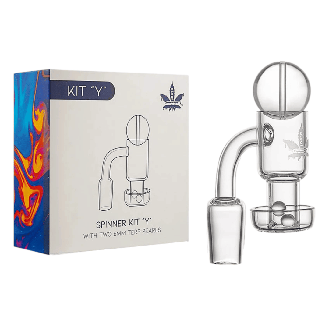 aLeaf 90 Degree 14mm Male Terp Slurper Quartz Banger Kit