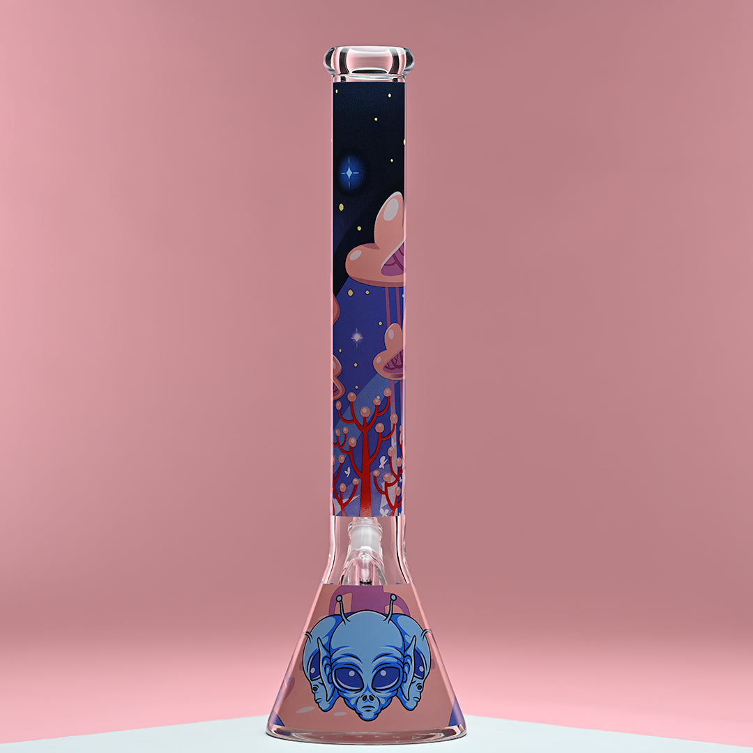 Castle Glassworks 18" Alien Bong