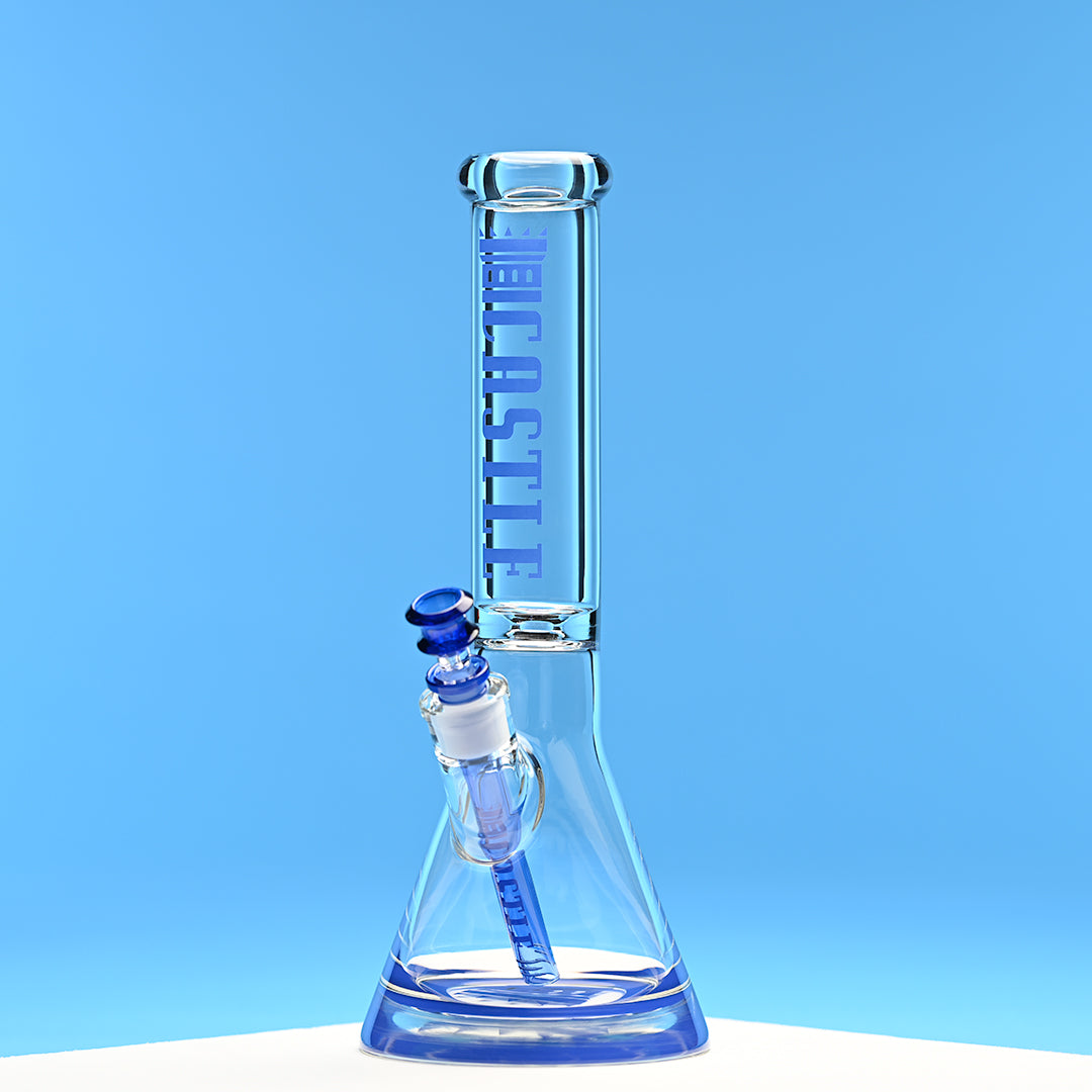 Castle Glass Works 14 Inch Beaker Bong – 9mm Thick