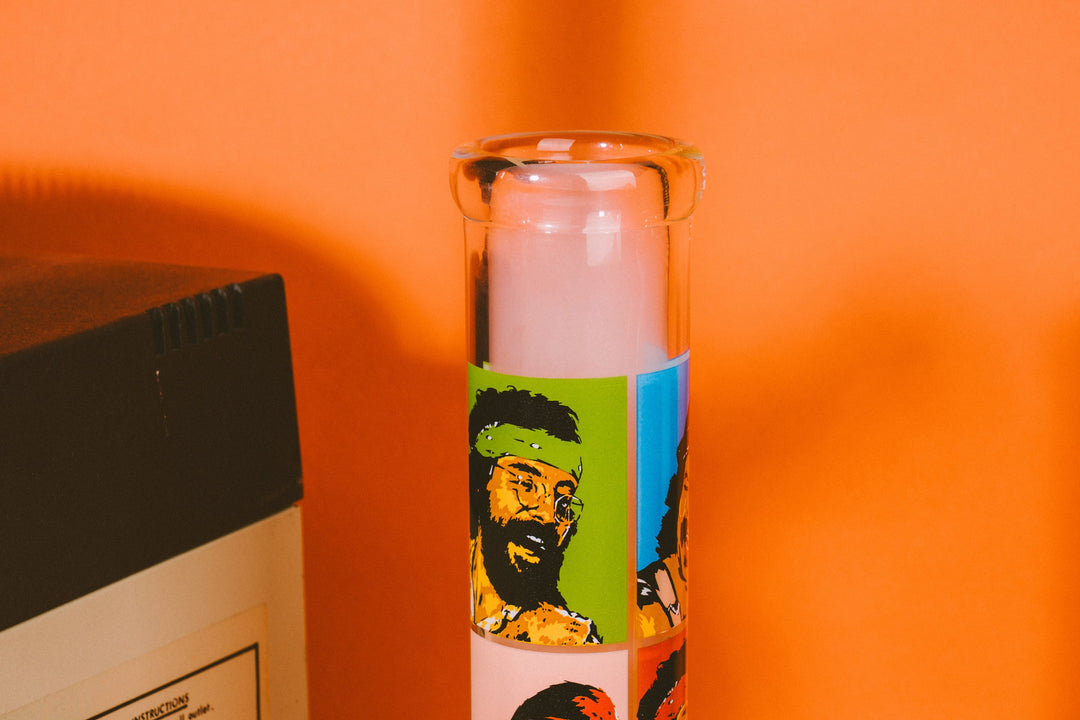 Cheech And Chong 10" Pop Art Beaker Base Bong