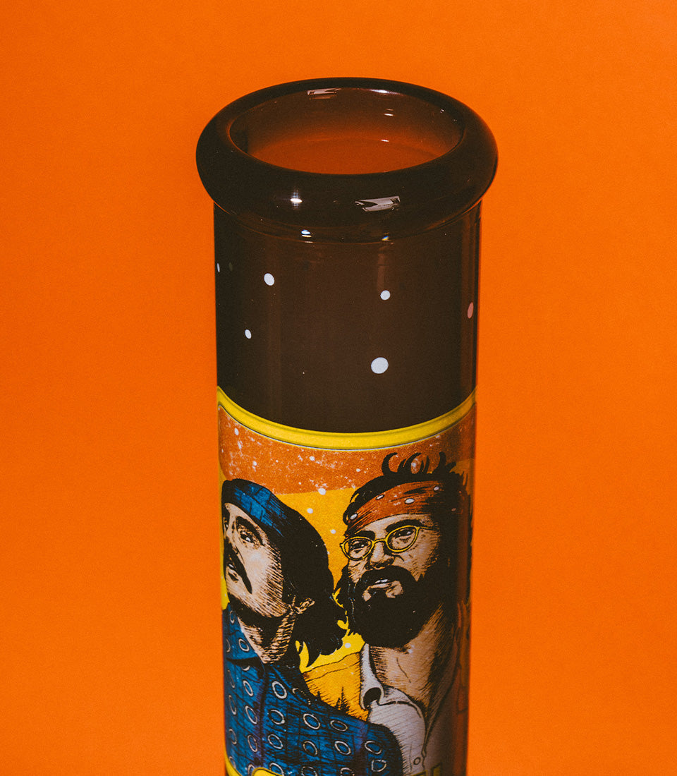 Cheech And Chong 10 Inch Stoners In Space Beaker Base Bong