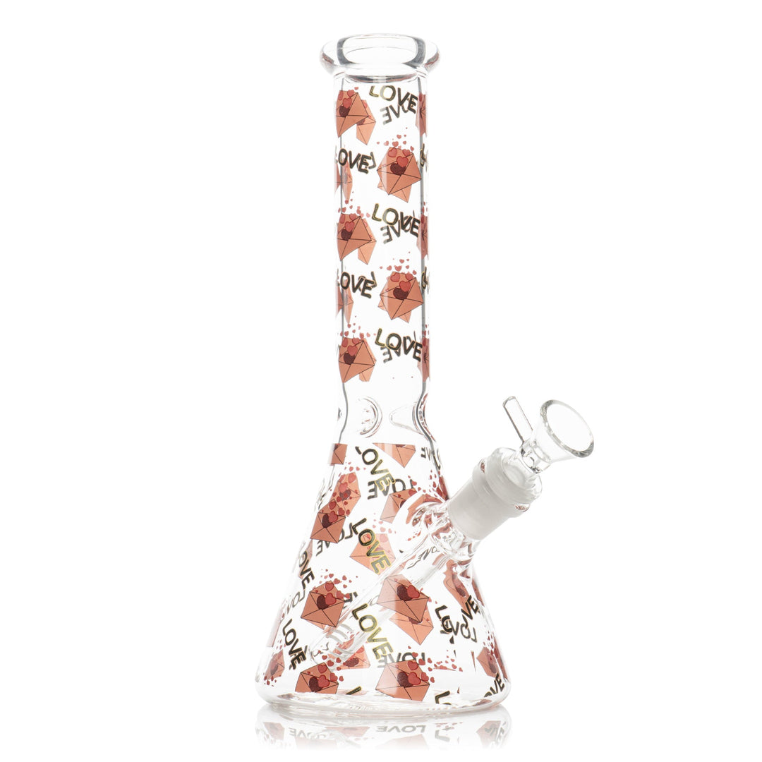 WCG 10" Hearts Bong (Assorted)