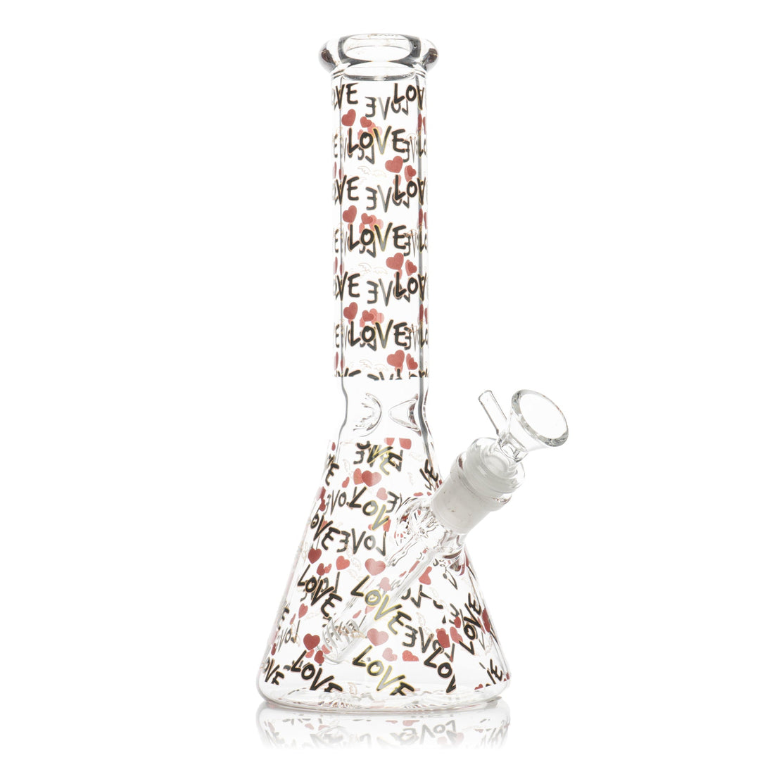 WCG 10" Hearts Bong (Assorted)