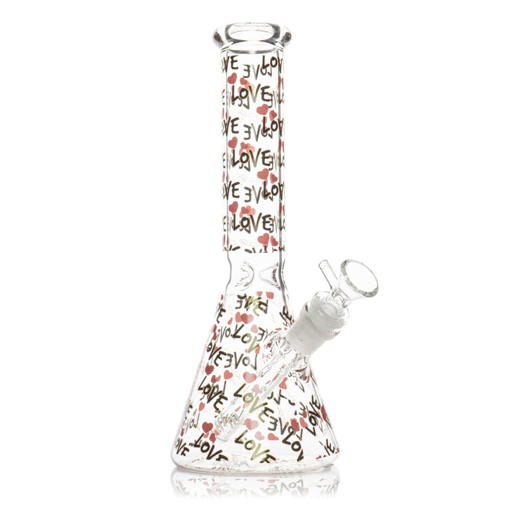 WCG 10" Hearts Bong (Assorted)