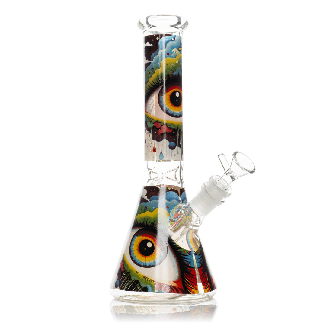 WCG 10" Eyes Bong (Assorted)