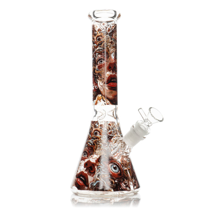 WCG 10" Hallucinations Bong (Assorted)