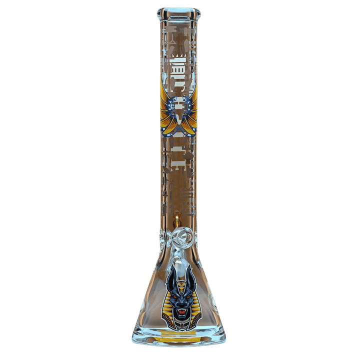 Castle Glass Works Anubis 18 Inch Ancient Egyptian Beaker Bong - 9mm