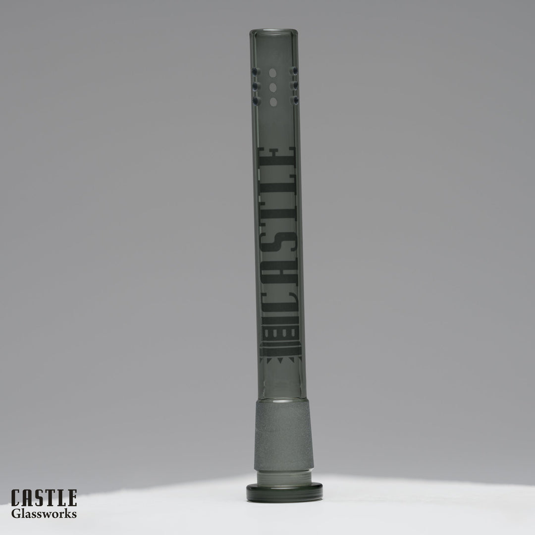 Castle Glass Works 5.75 Inch Downstem – 9 Hole