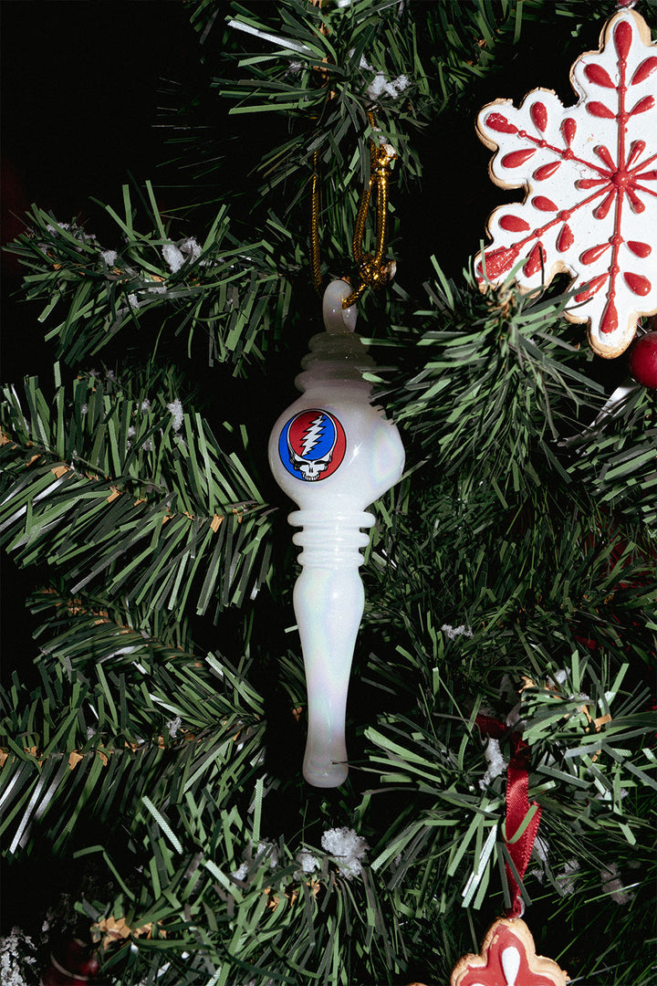Grateful Dead 6" Holiday Ornament Hand Pipe