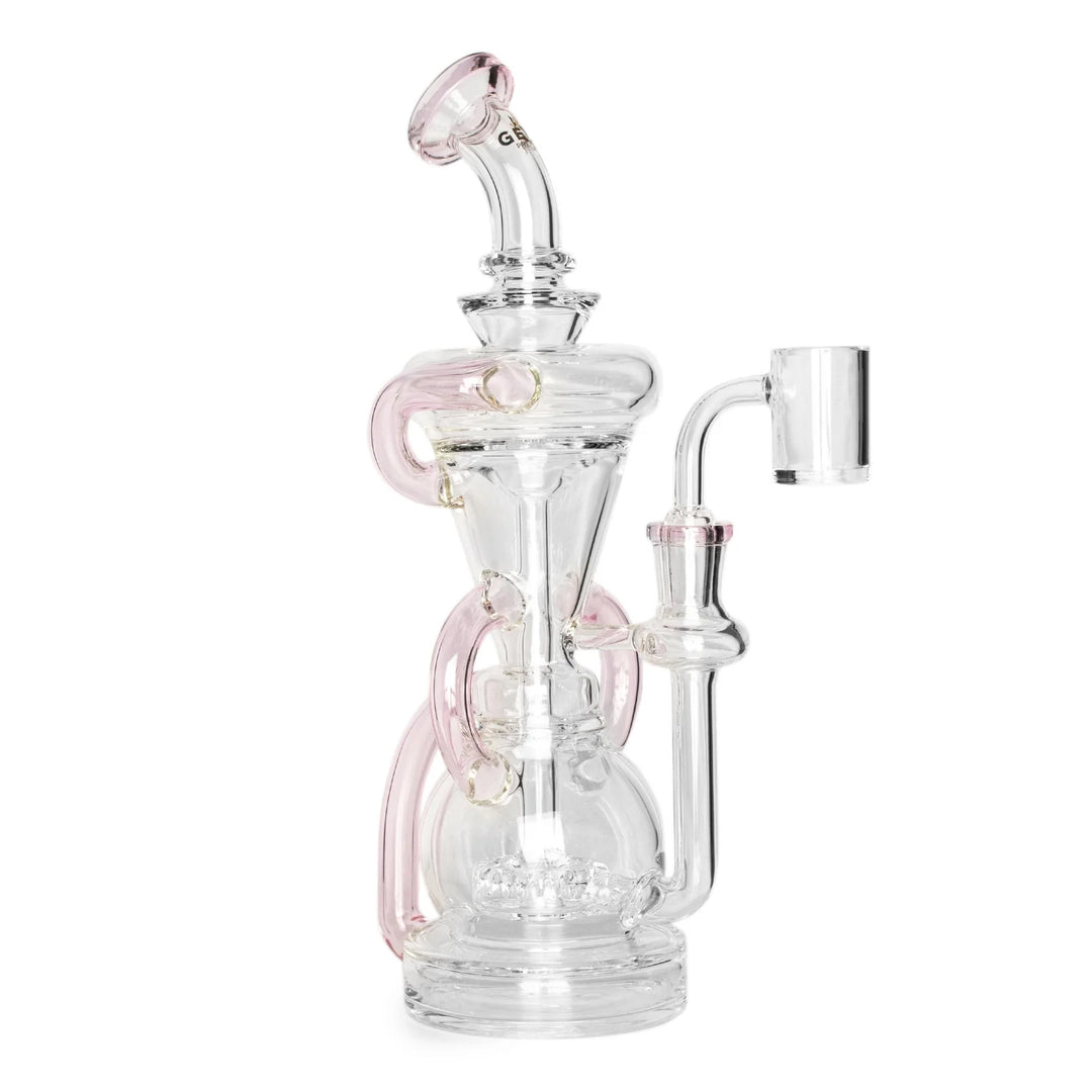 Gear Premium 10" Crystal Glide Triple Uptake Dual Chamber Concentrate Recycler