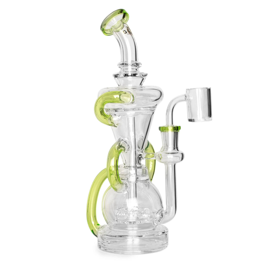 Gear Premium 10" Crystal Glide Triple Uptake Dual Chamber Concentrate Recycler