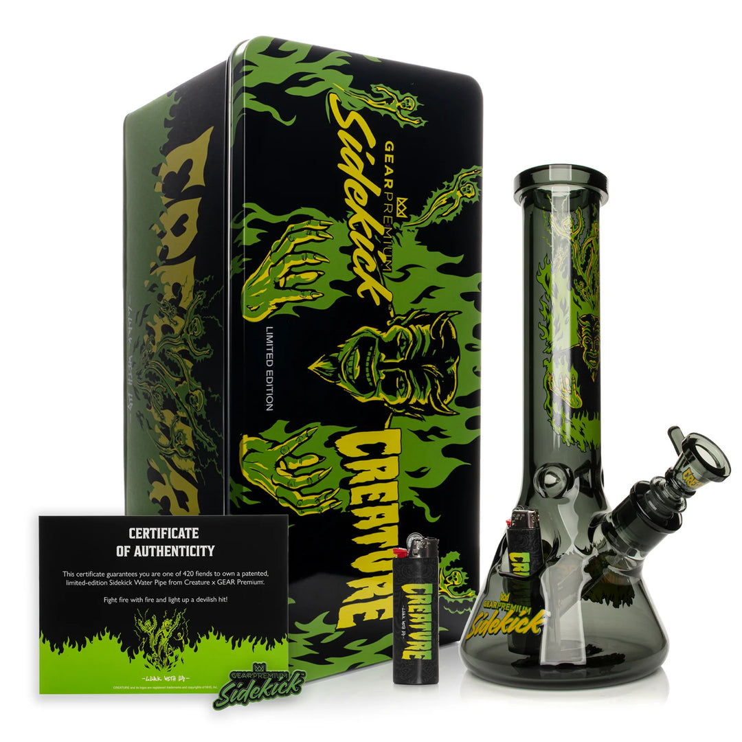 Creature x GEAR Premium “Hell” Beaker Bong – Limited Edition 12 Creature x GEAR Premium “Hell” Beaker Bong – Limited Edition 12
