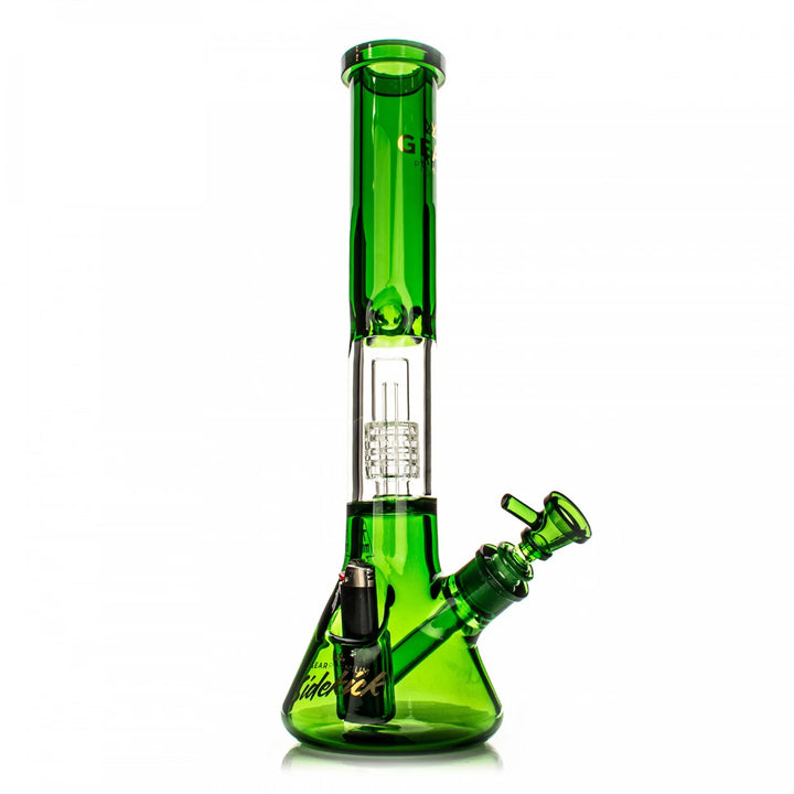 Gear Premium 15.5" 7mm Thick Sidekick Dual Chamber Beaker Base Bong