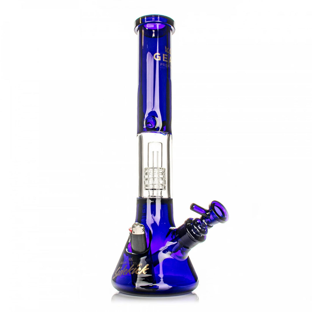 Gear Premium 15.5" 7mm Thick Sidekick Dual Chamber Beaker Base Bong