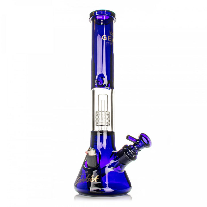 Gear Premium 15.5" 7mm Thick Sidekick Dual Chamber Beaker Base Bong