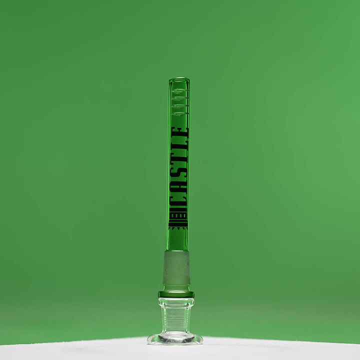 Castle Glass Works 5.75 Inch Diffused Downstem, 8-Slit